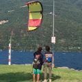 corso kitesurf principiante primo volo - Boarderline Surf-Schule